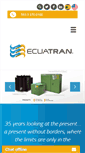 Mobile Screenshot of ecuatran.com